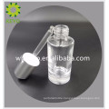 30 ml empty transparent glass dropper cosmetic bottle glass bottle for sale